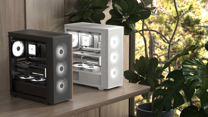 Obudowa AeroCool D501A-G-WT-v2 White (ACCM-DS01043.21) - obraz 7