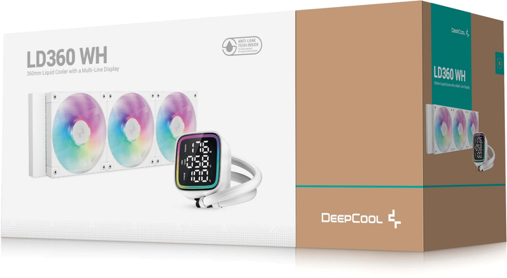 System chłodzenia wodnego DeepCool LD360 White (R-LD360-WHDMMN-G-1) - obraz 6
