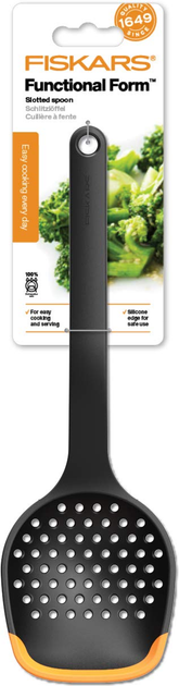 Łyżka z otworami Fiskars Functional Form 29 cm (1027302) - obraz 2