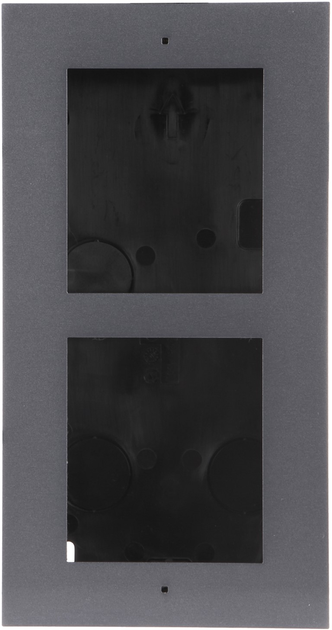 Wpuszczana ramka montażowa Hikvision na 2 moduły DS-KD-ACF2/Plastic (6954273691561) - obraz 2