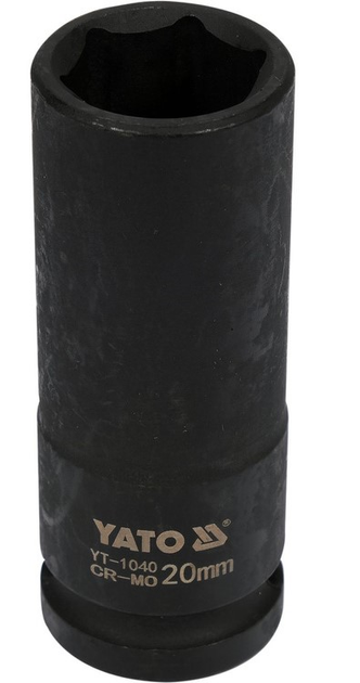 Nasadka udarowa długa YATO 1/2" 20 mm (YT-1040) - obraz 1