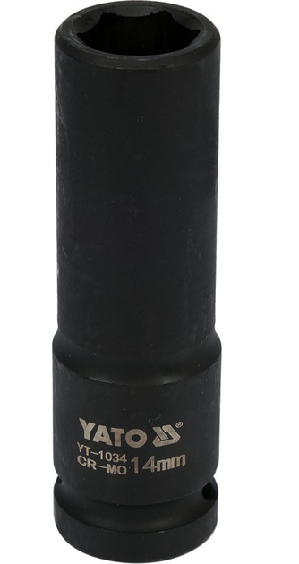 Насадка ударна подовжена YATO 1/2" 14 мм (YT-1034) - зображення 1