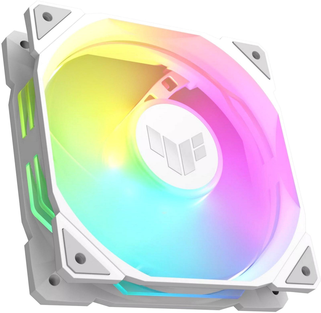 Zestaw wentylatorów ASUS TUF Gaming TR120 ARGB Triple Pack White (90DA0093-B09020) - obraz 4