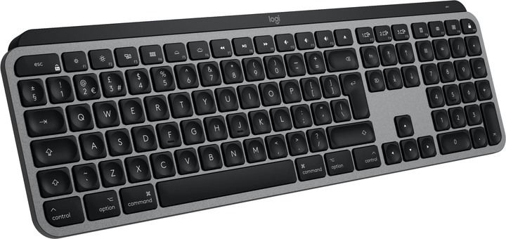 Klawiatura bezprzewodowa Logitech MX Keys S dla MAC Wireless Space Grey (920-011637) - obraz 1