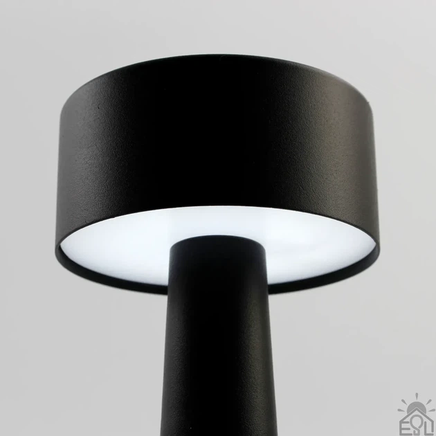 Настільна лампа сенсорна світлодіодна ESLLSE DOWN LIGHT з акумулятором 1200 mA Чорна - зображення 8