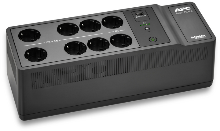 UPS APC Back-UPS 300W/500VA Schuko (BE500G2-GR) - obraz 2