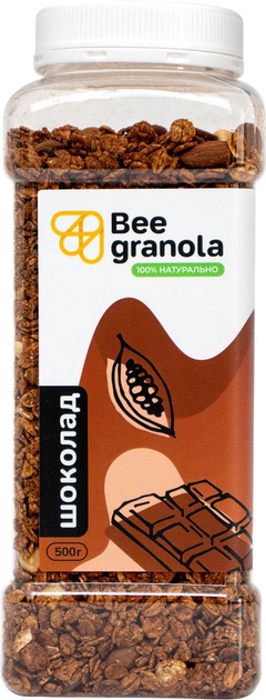 Гранола Bee Granola Шоколадная 500 г (4820228430290) - изображение 1