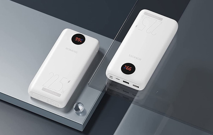 Powerbank Romoss PSW30PF 30000mAh 22.5W White (6973693499205) - obraz 7