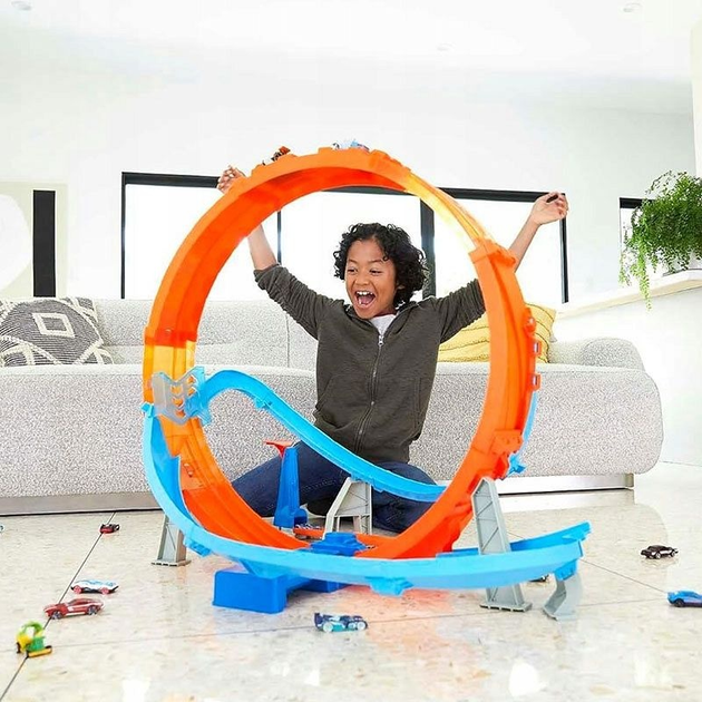 Автомобільний трек Hot Wheels Riesen Looping-Crash Trackset (194735005789) - зображення 5