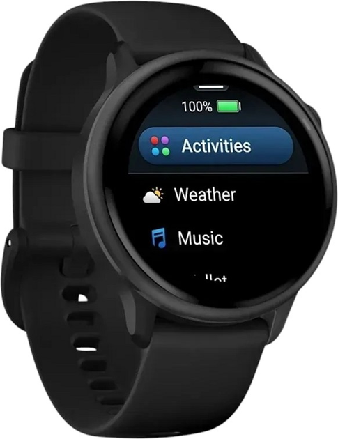 Zegarek sportowy Garmin Vivoactive 6 Black/Slate (010-02985-00) - obraz 3