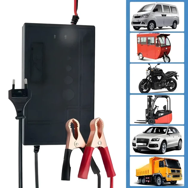 Зарядное устройство Battery Charger UKC MA-1205A для автомобильного аккумулятора 12V 5A 6704 - Фото 3 Зарядное устройство Battery Charger UKC MA-1205A для автомобильного аккумулятора 12V 5A 6704 - изображение 3