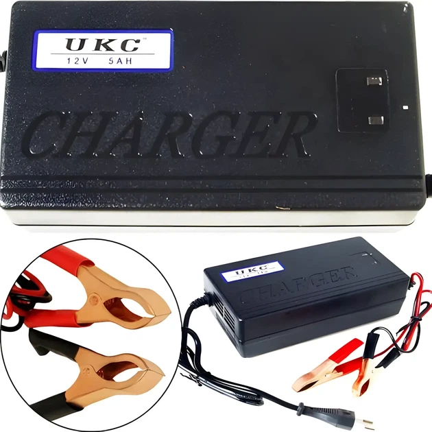 Зарядное устройство Battery Charger UKC MA-1205A для автомобильного аккумулятора 12V 5A 6704 - Фото 5 Зарядное устройство Battery Charger UKC MA-1205A для автомобильного аккумулятора 12V 5A 6704 - изображение 5