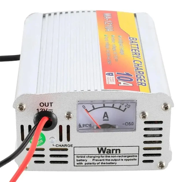 Зарядное устройство Battery Charger UKC MA-1210A для автомобильного аккумулятора 12V 10A 1888 - изображение 7