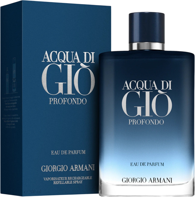 Парфумована вода для чоловіків Giorgio Armani Acqua Di Gio Profondo 200 мл (3614273953832) - зображення 2
