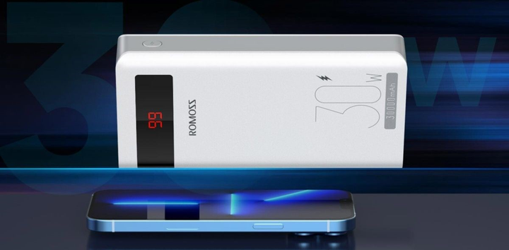 УМБ Romoss Sense 8PS Pro 30000mAh 30W White (SENSE8PS PRO(30W)) - зображення 6
