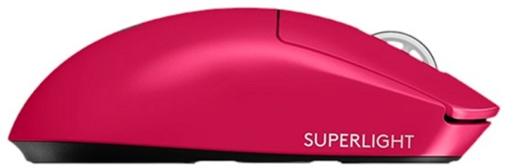 Миша Logitech G Pro X Superlight 2 Lightspeed Magenta (910-006797) - зображення 4