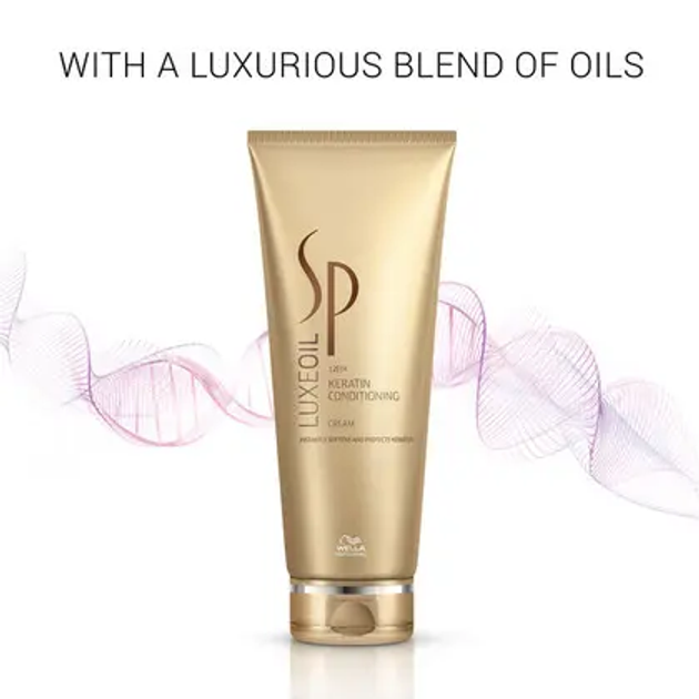 Бальзам для волосся Wella Professionals Luxe Oil Keratin Conditioning Cream зволожувальний 200 мл (4064666244389) - зображення 3