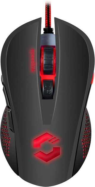 Mysz SPEEDLINK Torn USB Black (SL-680008-BKBK) - obraz 1