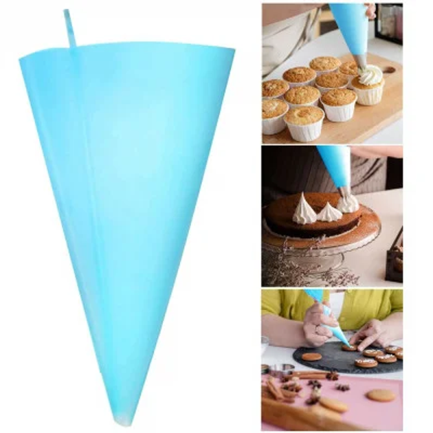Rękaw cukierniczy Springos do dekoracji ciast (KI0096) 40 cm (5907719438542) - obraz 4