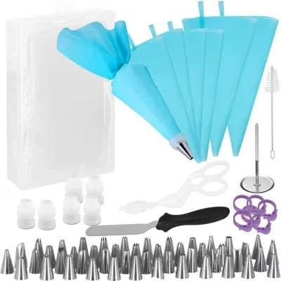 Кондитерский набор Springos для декорирования выпечки (KI0092) 70 элементов (5907719438504) - изображение 20