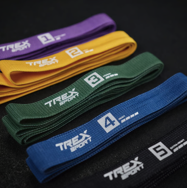 Набір резинок для фітнесу Trex Sport TX-005PBA 5в1 set A - зображення 4
