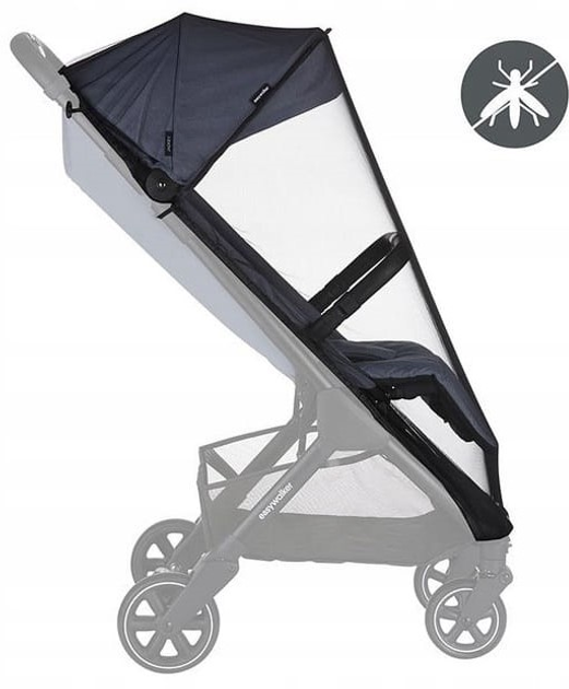 Moskitiera do wózka spacerowego Easywalker Jackey/Jackey2/Jackey XL/Jackey2 XL (8719033998346) - obraz 3