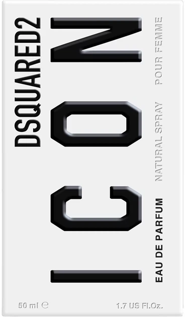 Парфумована вода для жінок Dsquared2 Icon Pour Femme 50 мл (8011003891139) - зображення 3