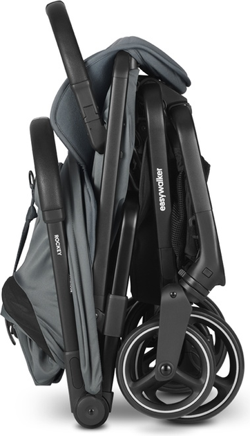 Прогулянкова коляска Easywalker Rockey M Smooth Grey (8720512117509) - зображення 5
