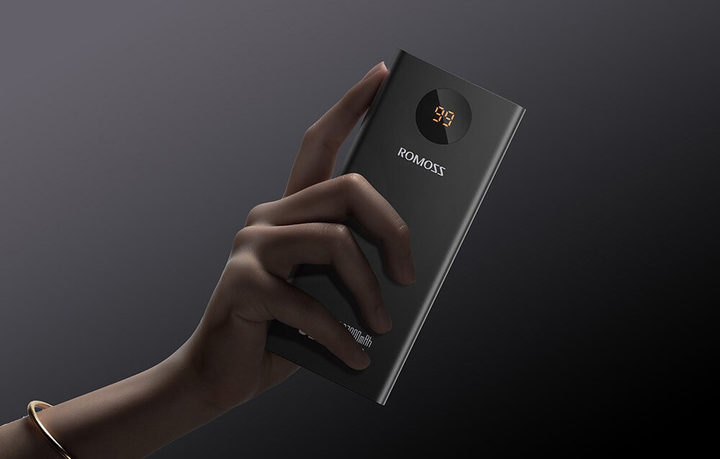 Powerbank Romoss PEA27S Pro 27000mAh 65W Black (6958377522158) - obraz 8