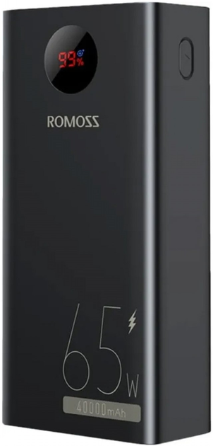 Powerbank Romoss PEA40 Pro 40000mAh 65W Black (6936857201076) - obraz 2