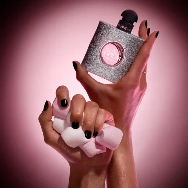 Парфумована вода для жінок Yves Saint Laurent Black Opium Glitter 90 мл (3614274185294) - зображення 3