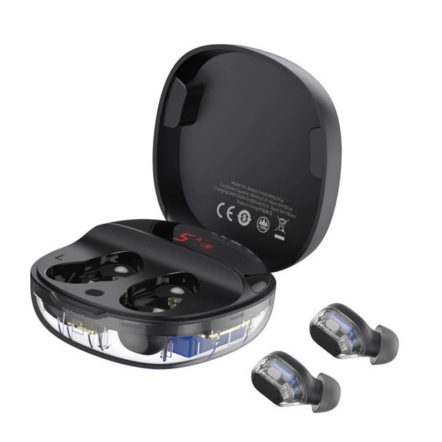 Навушники BT Baseus Encok True WM01 Plus Black - зображення 4