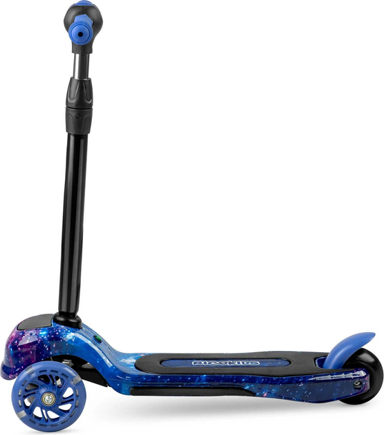 Самокат дитячий триколісний Ricokids Piko Чорно-синій (5903890610166) - зображення 3