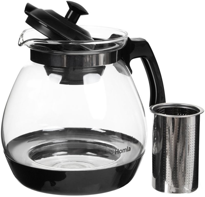 Dzbanek z zaparzaczem do kawy i herbaty Homla Beker 2.3 l (5904183894225) - obraz 3