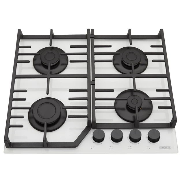 Газова варильна поверхня ELEYUS IMPREZA 60 WH CF - зображення 2