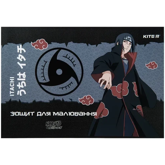 Альбом для малювання Kite Naruto 12 аркушів - изображение 2