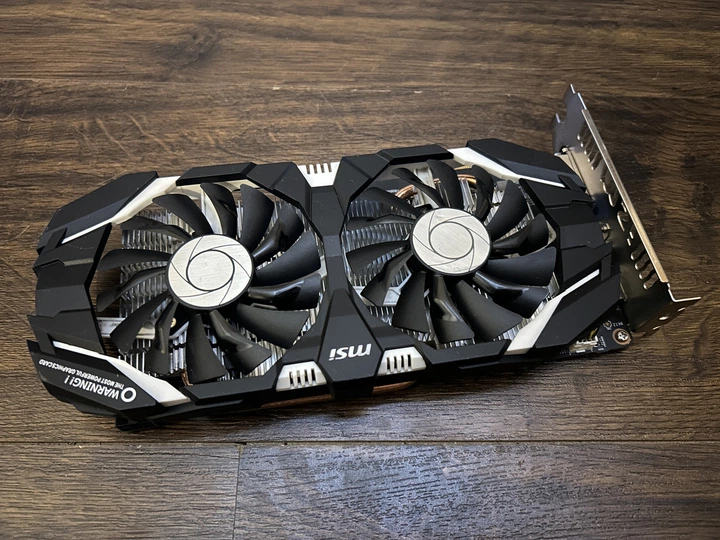 Видеокарта GTX 1060 3GB MSI OC GDDR5 (GeForce GTX 1060 3GT OC) Б\У