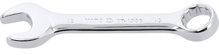 Klucz płasko-oczkowy YATO krótki 13 mm (YT-4906) - obraz 2