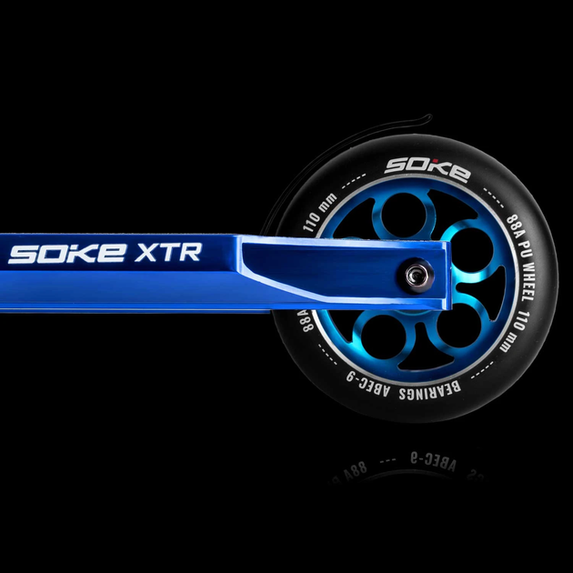 Kolka do hulajnogi Soke 110 mm niebieskie 2 szt. 1677 (5908220478515) - obraz 6