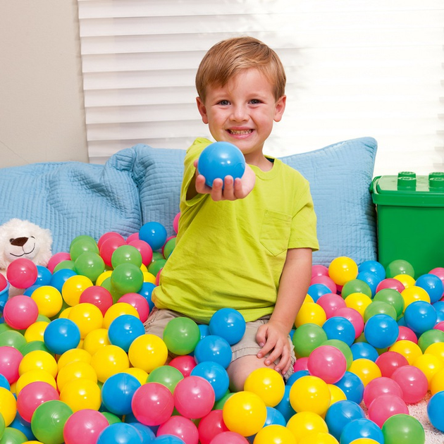М'ячики для басейну Bestway Splash&Play 100 шт 52027 (6942138950229) - зображення 3