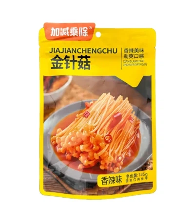 Грибочки эноки JIAJIANCHENGCHU маринованные 145 г - Фото 1 Грибочки эноки JIAJIANCHENGCHU маринованные 145 г - изображение 1
