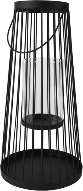 Lampion Homla Verano na świecę metalowa 20x40 cm (5906496735738) - obraz 1