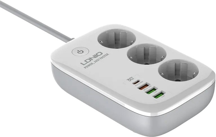 Listwa zasilająca LDNIO SEW3452 White - obraz 3