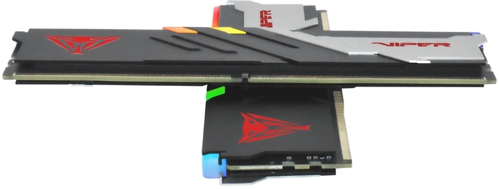 Pamięć operacyjna Patriot DDR5-5600 65536 MB PC5-44800 (Kit of 2x32768) Viper Venom RGB (PVVR564G560C40K) - obraz 4