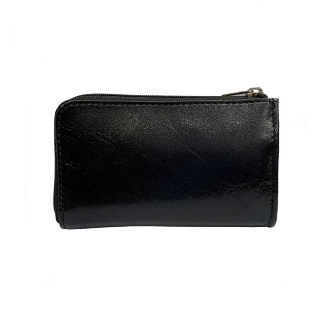 Чёрная большая ключница из кожи быка Tony Perotti Italico 1941L nero - изображение 5
