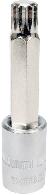 Nasadka YATO z końcówką Spline 1/2" M14 100 mm (YT-04355) - obraz 1
