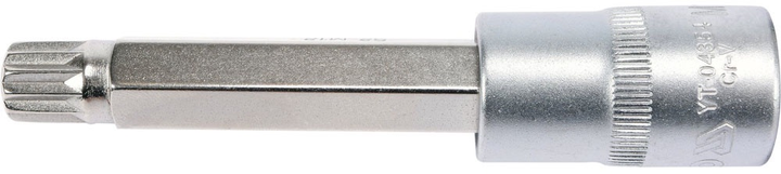 Nasadka YATO z końcówką Spline 1/2" M12 100 mm (YT-04354) - obraz 2