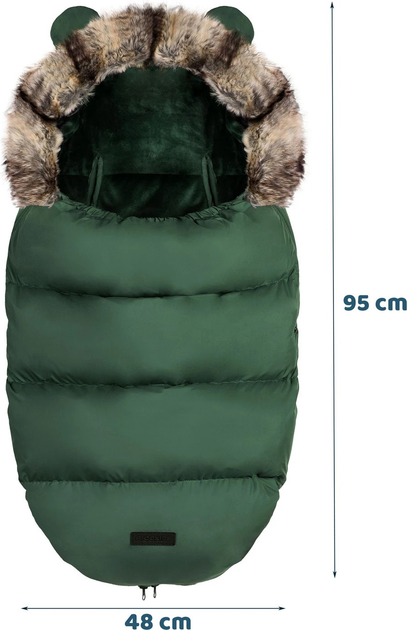 Конверт для коляски Ricokids Elmi Хакі (5903890604264) - зображення 12