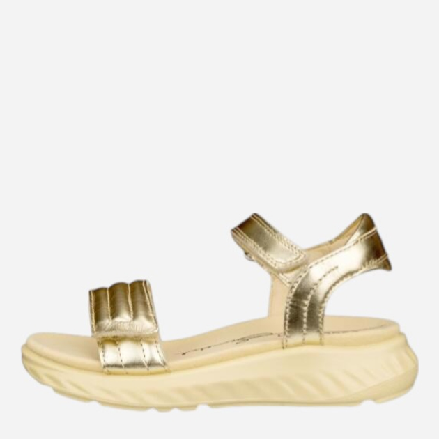 Підліткові шкіряні сандалії для дівчинки Ecco SP.1 Lite Sandal K 71217361132 36 Золотисті (194891749657) - зображення 1