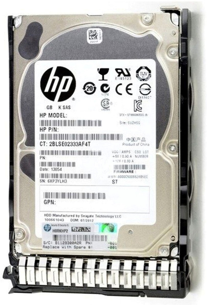 Dysk twardy HP Enterprise Hot Plug SC 1.2TB 10000rpm 781518-B21 2.5" SAS 12G (781518-B21) - obraz 1
